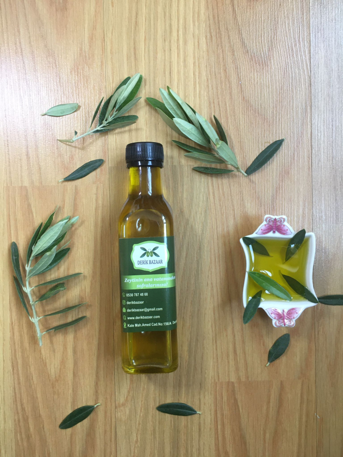 Derik Natürel Sızma Zeytinyağı 250 ml 